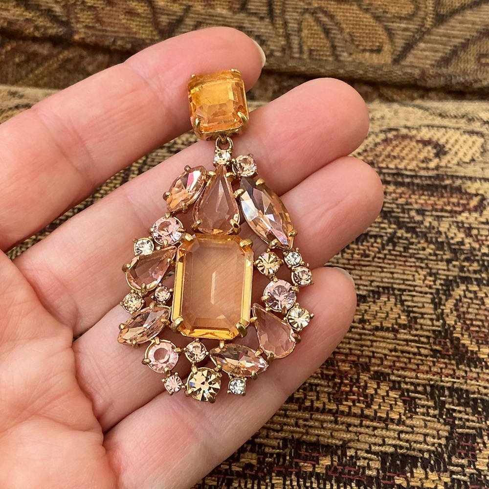 J Crew Crystal Statement Drop Earring - image 4